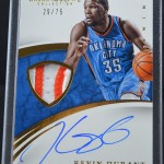 Kevin Durant 2013-14 Immaculate Auto Patch Autograph