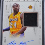 Kobe Bryant 2013-14 National Treasures Sneaker Swatches Autograph #/39