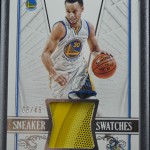 Stephen Curry 2014-15 National Treasures Sneaker Swatches Shoe Patch #/45